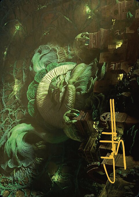 The Mycotyrant Art Card [The Lost Caverns of Ixalan Art Series]
