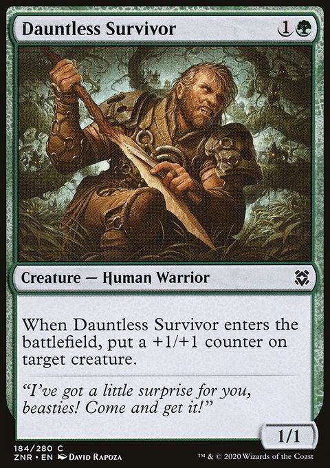 Dauntless Survivor [Zendikar Rising]