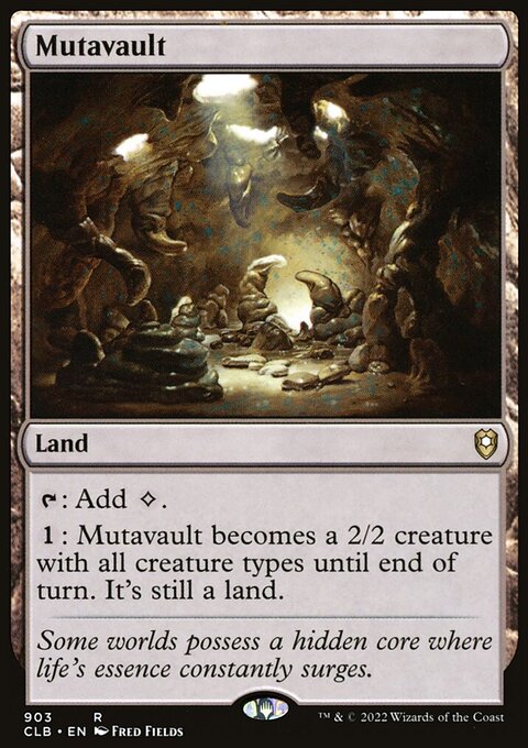 Mutavault [Commander Legends: Battle for Baldur's Gate]
