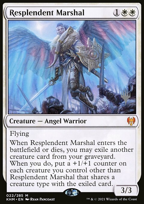 Resplendent Marshal (Promo Pack) [Kaldheim Promos]