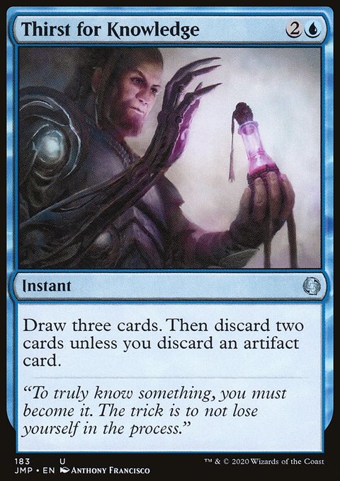 Thirst for Knowledge [Jumpstart]