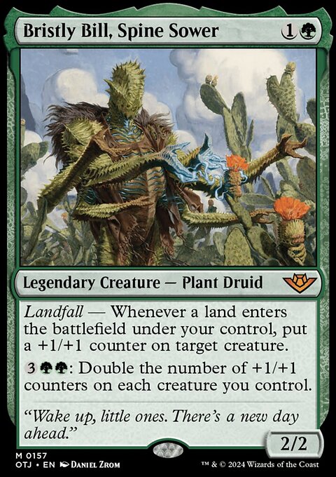 Bristly Bill, Spine Sower [Outlaws of Thunder Junction]