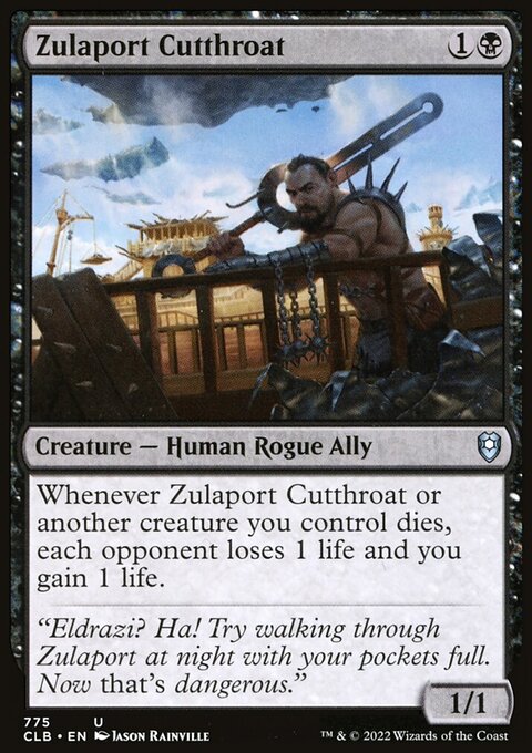 Zulaport Cutthroat [Commander Legends: Battle for Baldur's Gate]