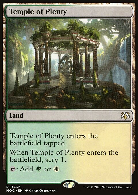 Temple of Plenty [March of the Machine Commander]