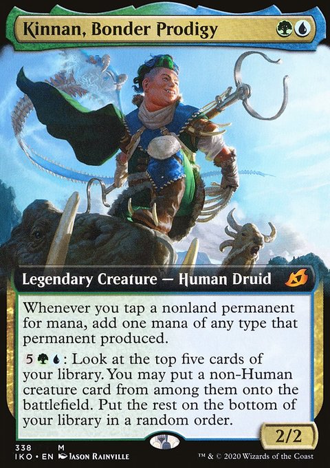 Kinnan, Bonder Prodigy (Extended Art) [Ikoria: Lair of Behemoths]