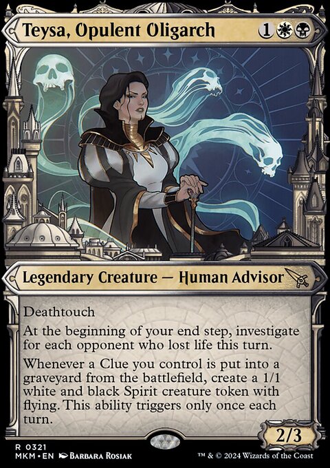 Teysa, Opulent Oligarch (Showcase) (0321) [Murders at Karlov Manor]
