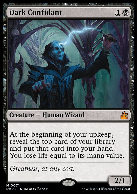 Dark Confidant [Ravnica Remastered]