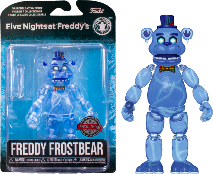 Five Nights at Freddy’s - Freddy Frostbear Translucent Action Figure