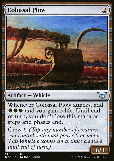 Colossal Plow [Kamigawa: Neon Dynasty Commander]