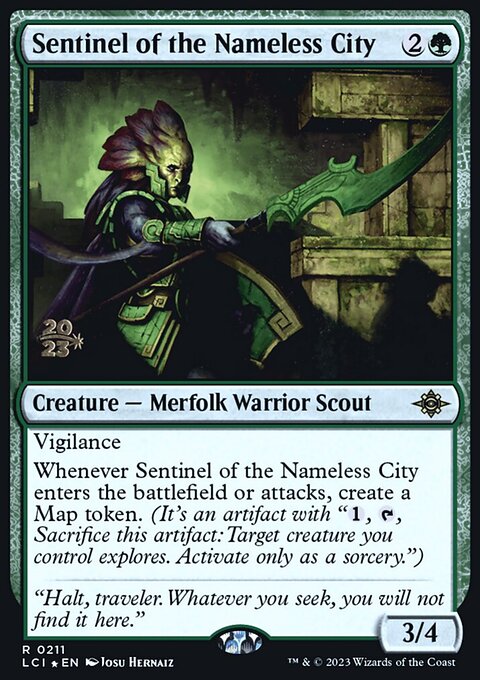 Sentinel of the Nameless City [The Lost Caverns of Ixalan Prerelease Cards]