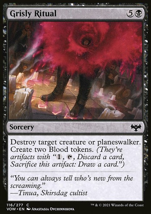 Grisly Ritual [Innistrad: Crimson Vow]