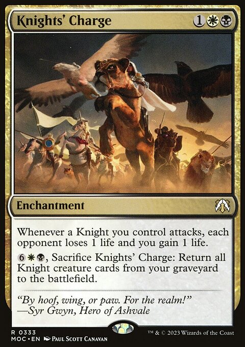 Knights' Charge [March of the Machine Commander]