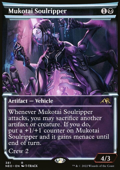 Mukotai Soulripper (Showcase Soft Glow) [Kamigawa: Neon Dynasty]