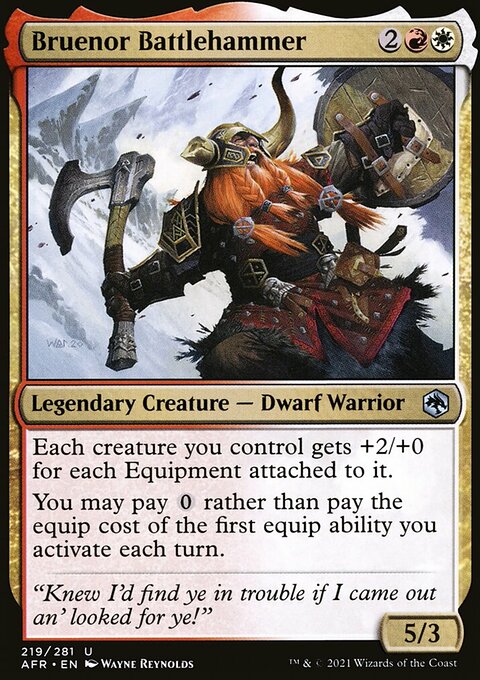 Bruenor Battlehammer [Dungeons & Dragons: Adventures in the Forgotten Realms]