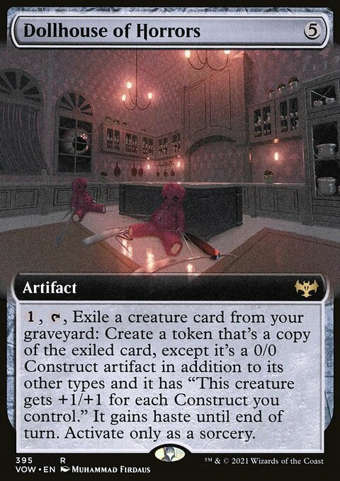 Dollhouse of Horrors (Extended Art) [Innistrad: Crimson Vow]
