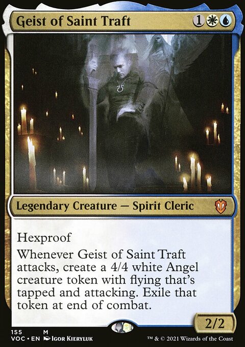 Geist of Saint Traft [Innistrad: Crimson Vow Commander]