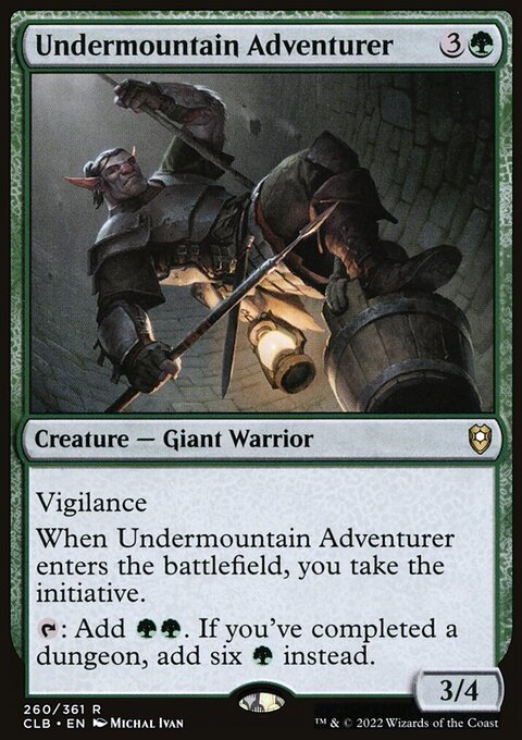 Undermountain Adventurer [Commander Legends: Battle for Baldur's Gate]