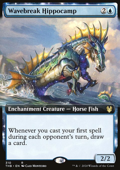 Wavebreak Hippocamp (Extended Art) [Theros Beyond Death]