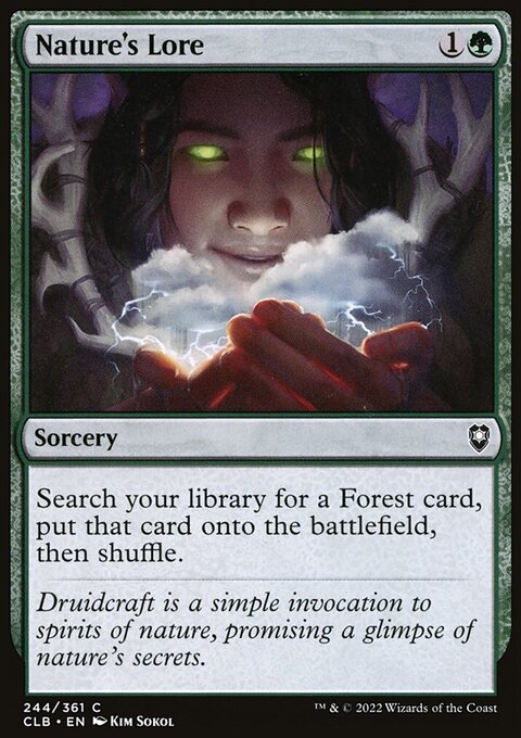 Nature's Lore [Commander Legends: Battle for Baldur's Gate]