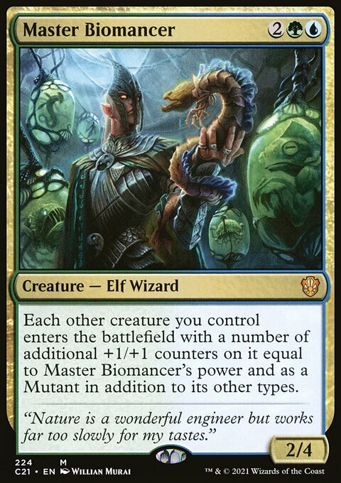 Master Biomancer [Commander 2021]