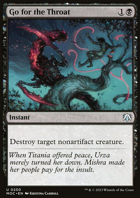 Go for the Throat [March of the Machine Commander]