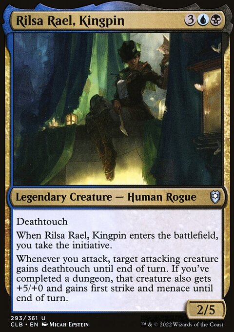 Rilsa Rael, Kingpin [Commander Legends: Battle for Baldur's Gate]