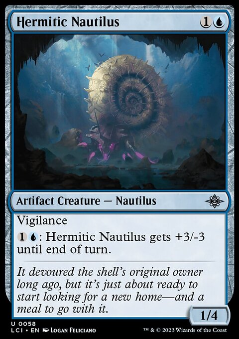 Hermitic Nautilus [The Lost Caverns of Ixalan]