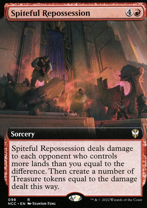 Spiteful Repossession (Extended Art) [Streets of New Capenna Commander]