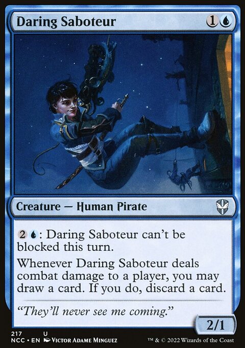 Daring Saboteur [Streets of New Capenna Commander]