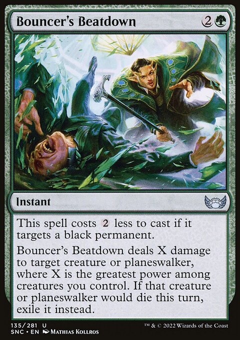 Bouncer's Beatdown [Streets of New Capenna]