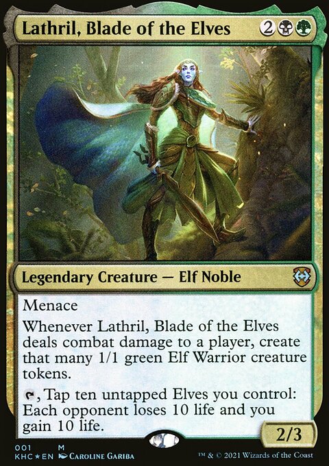 Lathril, Blade of the Elves [Kaldheim Commander]