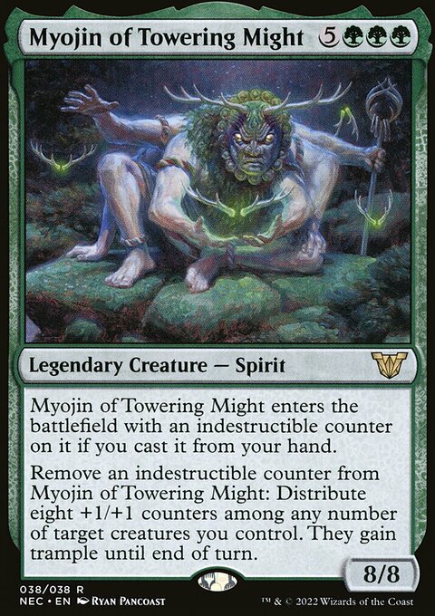 Myojin of Towering Might [Kamigawa: Neon Dynasty Commander]