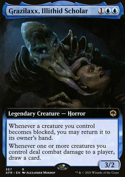 Grazilaxx, Illithid Scholar (Extended Art) [Dungeons & Dragons: Adventures in the Forgotten Realms]