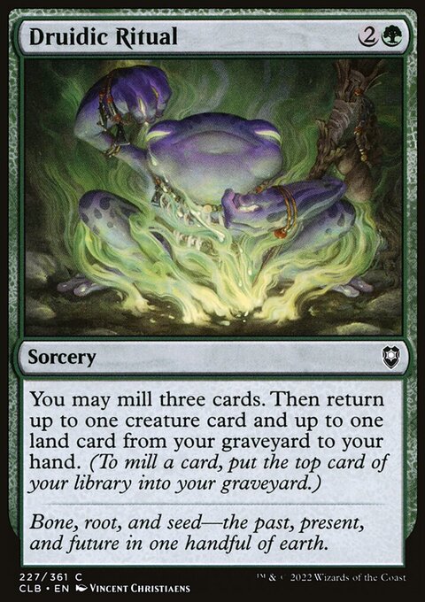 Druidic Ritual [Commander Legends: Battle for Baldur's Gate]