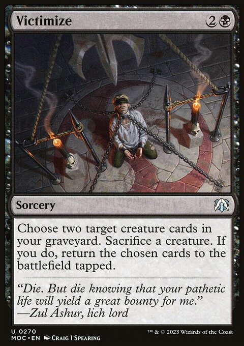 Victimize [March of the Machine Commander]