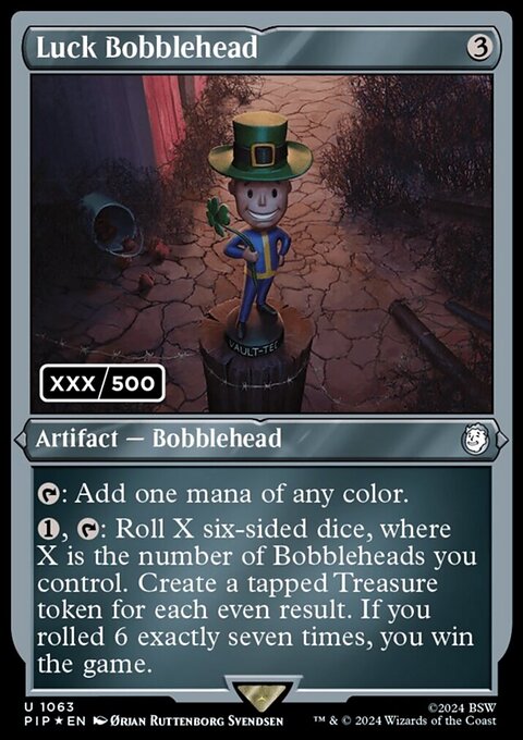 Luck Bobblehead (Serial Numbered) [Fallout]