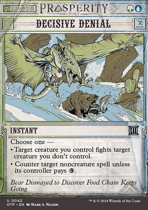 Decisive Denial [Outlaws of Thunder Junction: Breaking News]