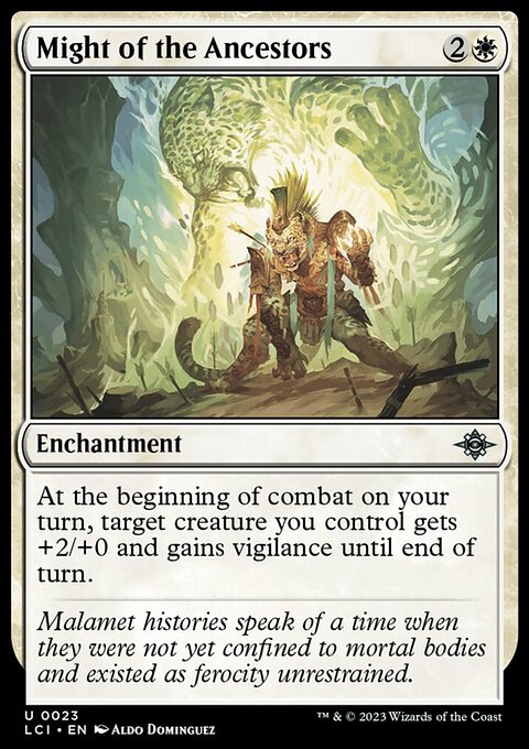 Might of the Ancestors [The Lost Caverns of Ixalan]