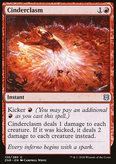 Cinderclasm [Zendikar Rising]