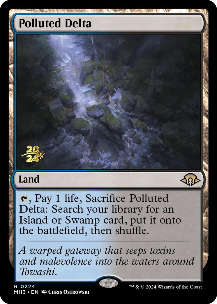 Polluted Delta [Modern Horizons 3 Prerelese Promos]