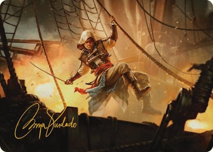 Edward Kenway Art Card (Gold-Stamped Signature) [Assassin's Creed Art Series]