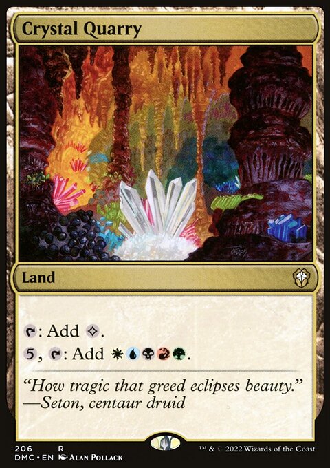 Crystal Quarry [Dominaria United Commander]