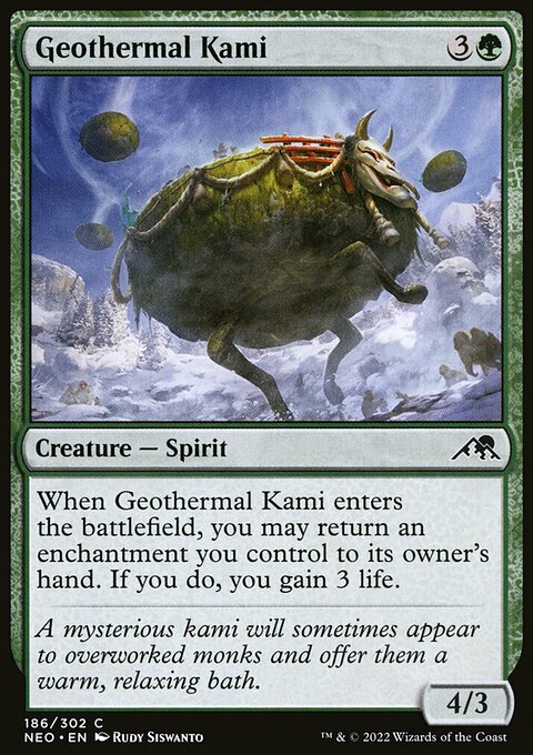 Geothermal Kami [Kamigawa: Neon Dynasty]