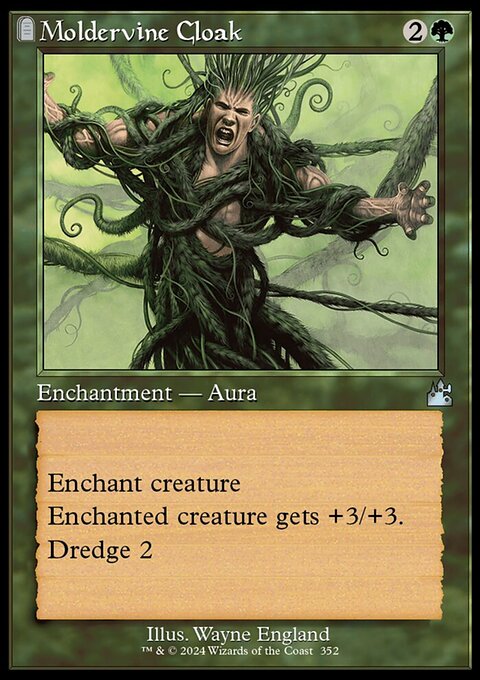 Moldervine Cloak (Retro Frame) [Ravnica Remastered]