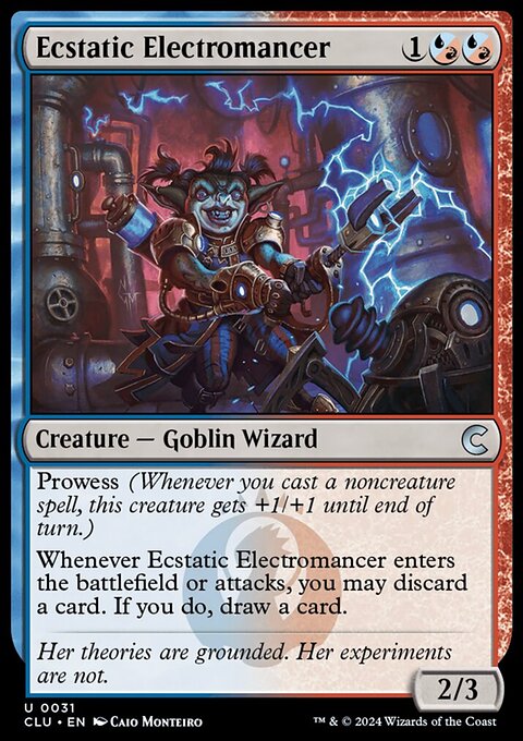 Ecstatic Electromancer [Ravnica: Clue Edition]