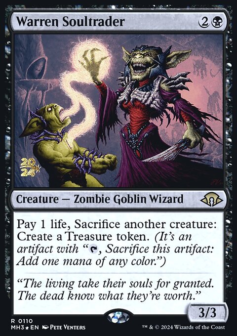 Warren Soultrader [Modern Horizons 3 Prerelease Promos]