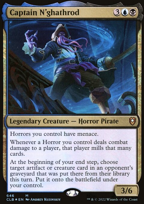 Captain N'ghathrod [Commander Legends: Battle for Baldur's Gate]