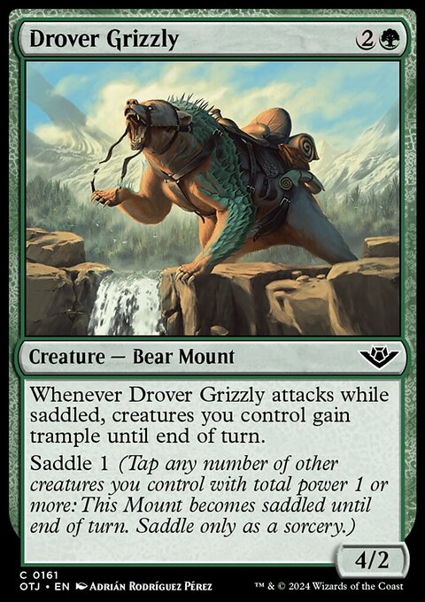 Drover Grizzly [Outlaws of Thunder Junction]