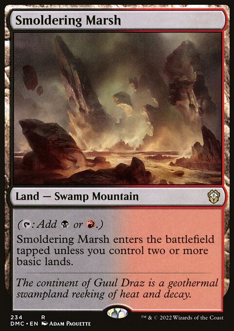 Smoldering Marsh [Dominaria United Commander]