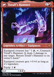 Toralf, God of Fury // Toralf's Hammer [Kaldheim Prerelease Promos]
